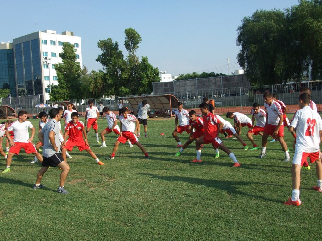 U15 Karması için ilk antrenman ve tıbbi testler yapıldı